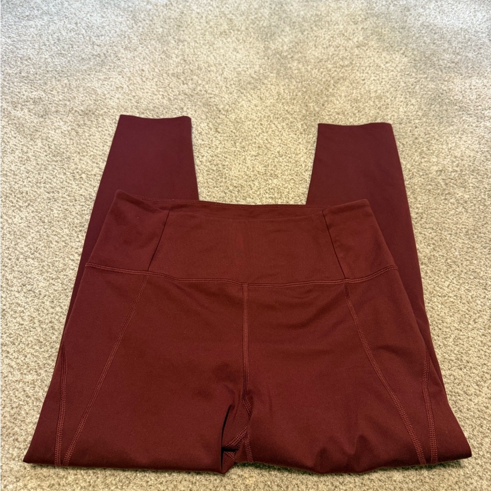 Girlfriend Collective Mulberry High Rise Compression Leggings